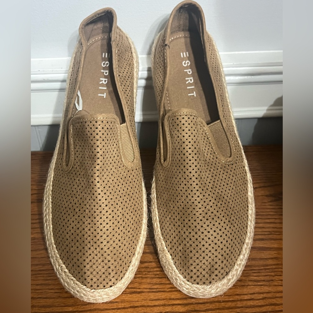 Esprit Tan Slip-On Shoes